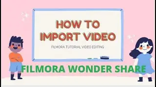 HOW TO IMPORT VIDEO IN FILMORA - PAANO MAG IMPORT NG VIDEO SA FILMORA |PINOYTUTORIAL