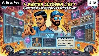 Advanced AI Agents with Autogen | Social Media Agents | Multi Agent Framework | AI Bros Ep 16