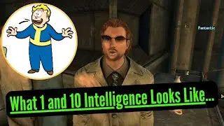 What 1 and 10 Intelligence Looks Like With Mr Fantastic - Fallout New Vegas #gaming #falloutnewvegas