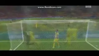 Romania-Albania 0-1 Goal Sadiku Гол Садику в ворота Румынии