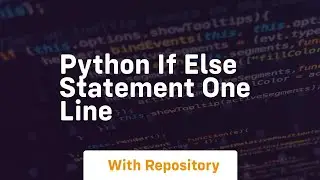 python if else statement one line