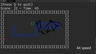 Snake with C |  Flicker less