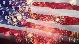 4TH OF JULY BACKGROUND SCENE ANIMATED HD  | FREE TO USE GRAPHICS ANIMATIONS