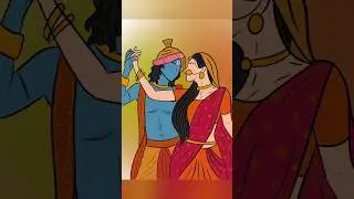 Wait for the end.. Radhakrishna❤️ Eternal love.. #valentinesday #art #drawing #subscribe