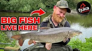 River Severn barbel fishing with NEW pellets