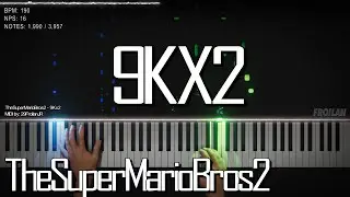 『Playable MIDI / Concert Creator』 TheSuperMarioBros2 - 9KX2