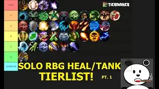 Solo Q Rated BG Tier List  Pt 1 -Best Healer Tank TIer List for 10.2 RBG Solo Queue WoW Dragonflight