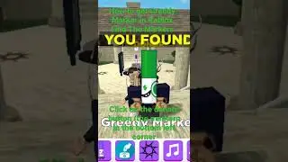 How to get Greedy Marker in Roblox Find The Markers 