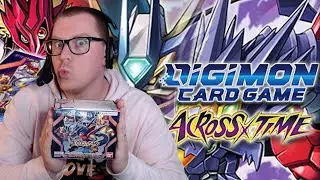 NEW Digimon ACROSS TIME BT12 Booster Box Opening!