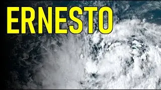 Tropical Storm Ernesto forms near the Caribbean