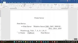 110- Printer Server -1