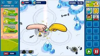 Beating Ice king Normal mode no upgrades