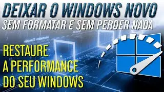 How to Make Windows New, Flawless and Without Formatting.