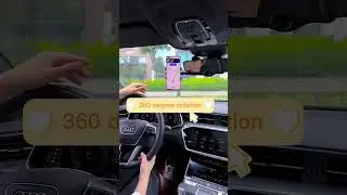 Adjustable Rearview Mirror Phone Holder In Car Smartphone Holder Stand #shorts