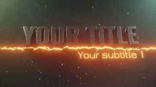 Unleash the Power Dynamic Laser And Meteor Logo Animation for Streamers & Video Creators