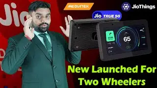 Jio Launched New Smart Device For Two Wheeler | Reliance Jio & MediaTek 4G Android cluster For Bike