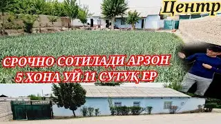 🏠СРОЧНО 5 ХОНА УЙ 12 СУТУҚ ЕР СОТИЛАДИ УСПЕТ ҚИЛИНГ ПУЛИГА АРЗЙДИ ✅️