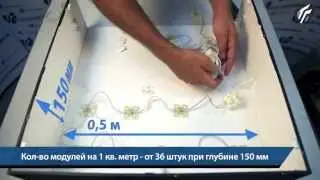 4-х диодные модули повышенной яркости 