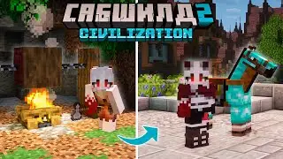 I created a Minecraft player CIVILIZATION | Subshield 2 | Part 1