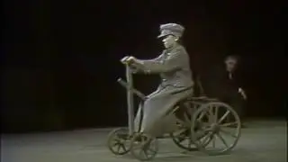 The cart. Fragment of Tadeusz Kantor's 1985 play "Let the Artists Die"