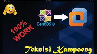 Cara Install OS Linux CentOS 8 x64 di VMware Workstation