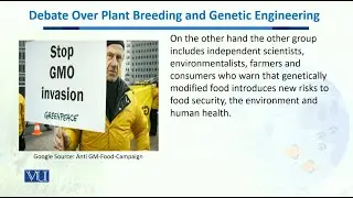 Debate over plant breeding & Genetic Engineering | Biodiversity & Evolution-II | BT201_Topic139