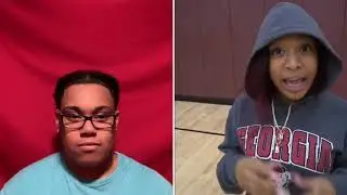 Deshae Frost 2v2 basketball with my girlfriend VS my lil brother and sister (reaction video)