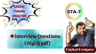 Setup time Interview questions || STA 7 || DigiQ @knowledgeunlimited