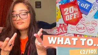 (2/10) What to….do when you get the itch to buy stuff!