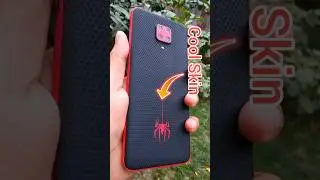 GadgetShieldz Spiderman Edition Skin Redmi Note 9 Pro | Poco M2 Pro | Smartphone skin #shorts #new
