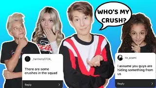 Crushes in the squad? Reacting to Assumptions Sawyer Sharbino Gavin Magnus Corinne Joy & Coco Quinn