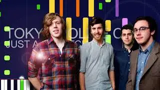 Tokyo Police Club - JUST A SCRATCH (PRO MIDI FILE REMAKE) - "in the style of"