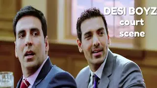 Desi Boyz Comedy Court Scene | Akshay Kumar | John Abraham | Sanjay Dutt | Omi Vaidya | Anupam Kher