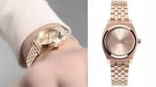 Nixon Small Time Teller All Rose Gold A399-897