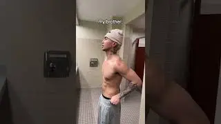 looking like he’s been thru a battle😂
