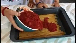 Brzi, zdravi ručak- Pasta iz rerne, Pasta from the oven, Nudeln aus dem Ofen