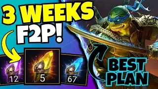 F2P Leonardo PLAN - 3 Weeks F2P HUGE Savings!!! [Raid: Shadow Legends]