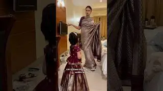 Let's get dressed for the Telugu wedding!💃🏻