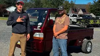 We Gave Away A KEI Truck on wides…. (Mini Truck)
