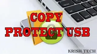 How to copy protect Data in USB  with Ratool ? Easy step by Krish Tech