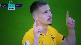 Dendoncker goal 1-1 man City Vs Wolves