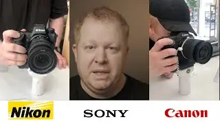 I tried all Sony Canon and Nikon cameras at WEX this is how it went.