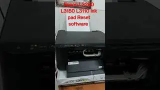 Epson L3250 L3150 L3110 ink pad Reset software 