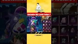 Bgmi 3.4 Update Customise Feature #bgmimalayalam #shorts