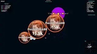 Agar.io - Server takeover #116 — ( Passion - Denistro + Yakuza )