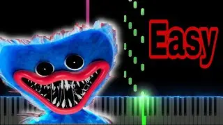 Poppy Playtime Main Menu Music - Its Playtime Ost (Easy Piano Tutorial)