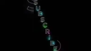 New neon Intro Youtube Subscribe button | No Copyright | Subscribe intro and sound without copyright