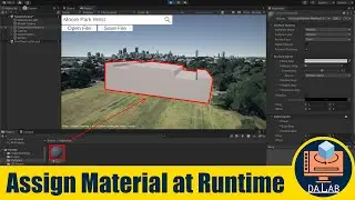 Assign Material to Model at the Runtime Using C#