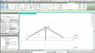 [Revit] - Горизонтальные связи на наклонной плоскости