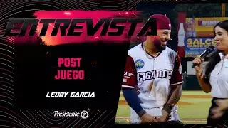 Entrevista | Post Juego con Leury García